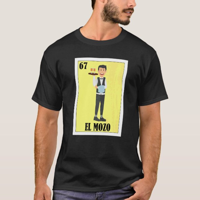 T-shirt Mexicain pour les serveurs  Le Garçon (Devant)