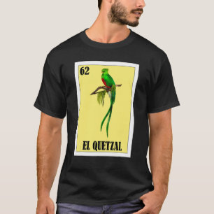 T-shirt Mexicain pour Oiseau   El Quetzal