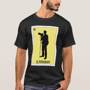 T-shirt Mexicain pour photographes El Fotografo