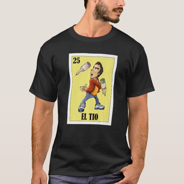 T-shirt Mexicain pour Uncles El Tio (Devant)