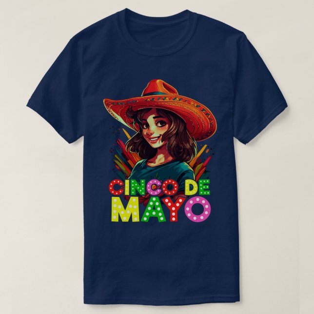 T-shirt Mexicaine 3 (Design devant)