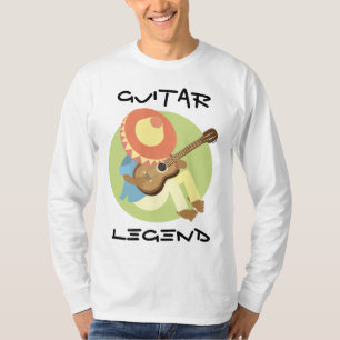 T-shirt Mexicaine Avec Guitare Et Sombrero