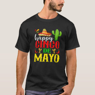 T-shirt Mexicaine Fiesta Cinco De Mayo Costume Drôle Homme