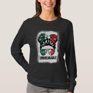T-shirt Mexicaine Fille Inbrisable Messy Hair Bun Femmes S