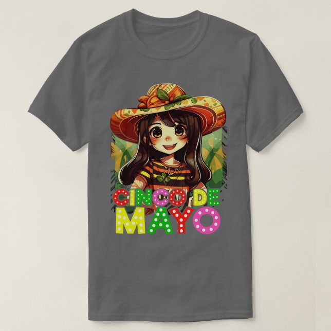 T-shirt Mexicaine Filles 4 (Design devant)