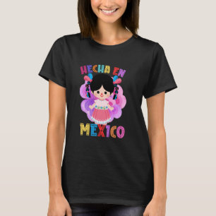 T-shirt Mexicaine Filles Mexique Muñeca Lelé, Doll de Rag