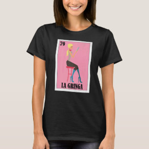 T-shirt Mexicaine pour Blonde Girls La Gringa