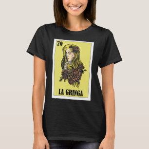 T-shirt Mexicaine pour Blonde Girls La Gringa