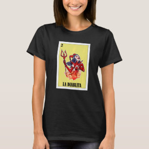 T-shirt Mexicaine pour Femmes La Diablita 2