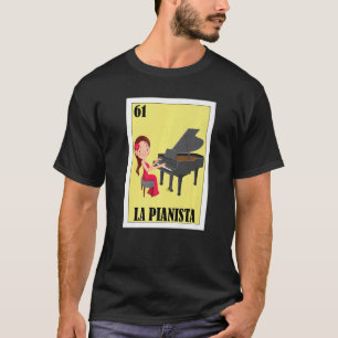 T-shirt Mexicaine pour Pianistes La Pianista