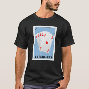T-shirt Mexicaine pour Poker La Escalera