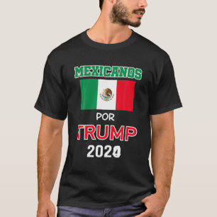 T-shirt Mexicains pour Trump 2024 Don Pro Trump Mexicanos 