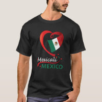 Mexicali Baja California Mexique Coeur Drapeau mex