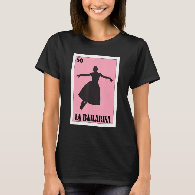 T-shirt Mexican Ballet  La Bailarina 5 (Devant)