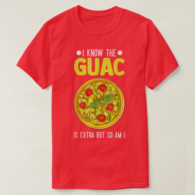 T-shirt Mexican Guacamole Avocado Cinco De Mayo (Design devant)