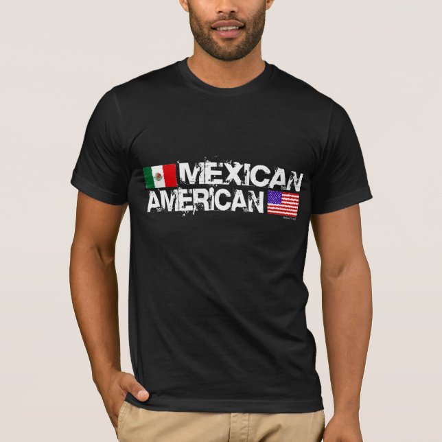 T-shirt Mexico-Américains (Devant)