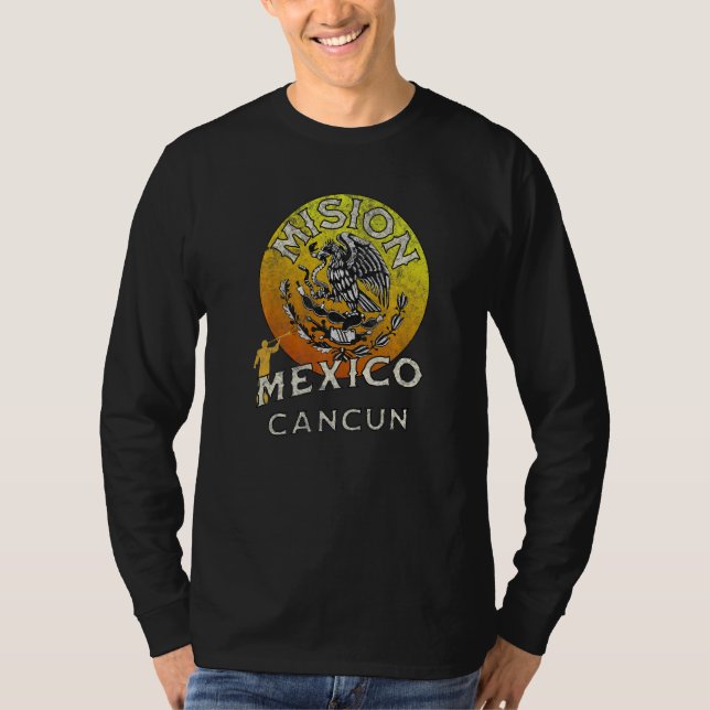 T-shirt Mexico Cancun LDS Mission Missionary   (Devant)