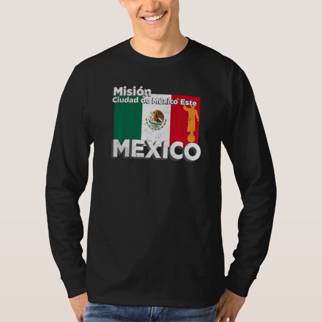 T-shirt Mexico Ciudad de Mexico East Este LDS Mission Miss (Devant)