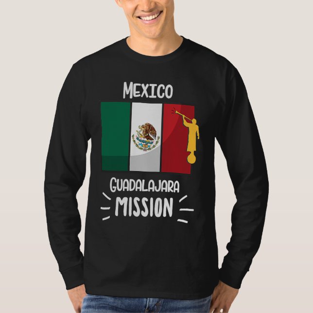 T-shirt Mexico Guadalajara Mormon LDS Mission Missionary (Devant)