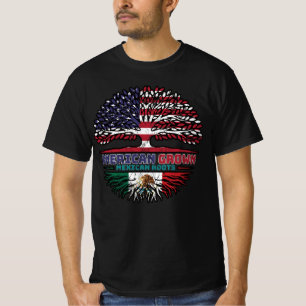 T-shirt Mexico Mexican US American États-Unis Tree