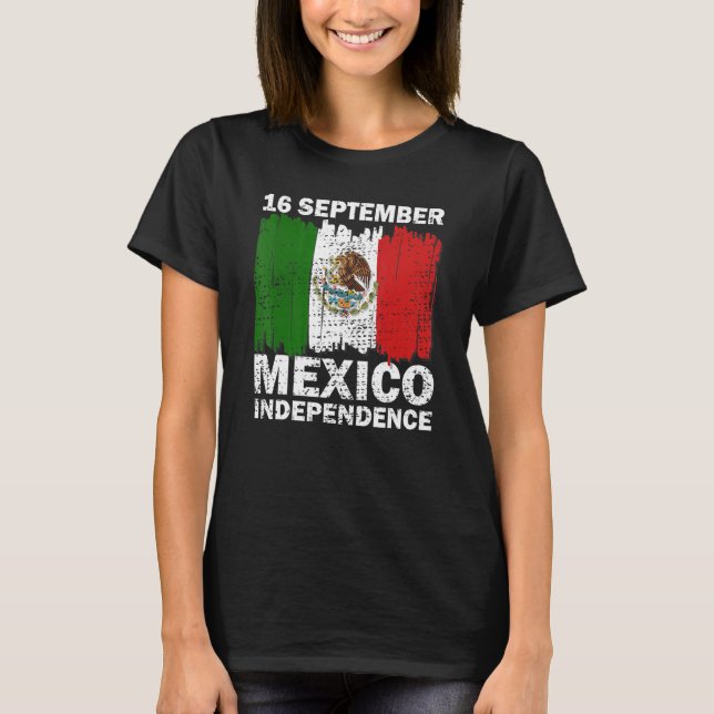 T-shirt Mexico Pride Independence Day 2022 Mexican Flag 20 (Devant)