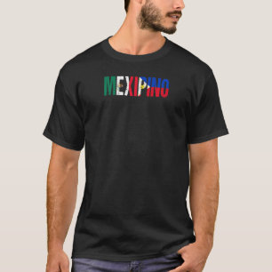 T-shirt Mexipino Mexico Philippines Flag Ancestery Filipin