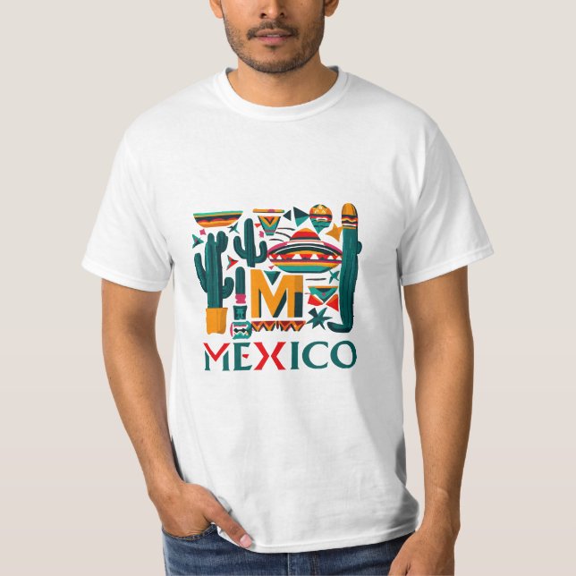 T-SHIRT MEXIQUE (Devant)