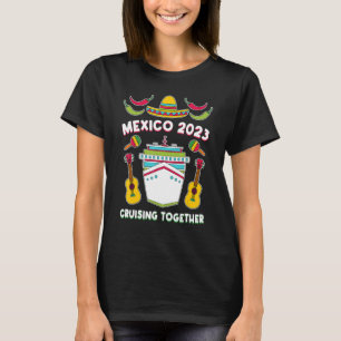 T-shirt Mexique 2023 Croiser ensemble amis de la famille M