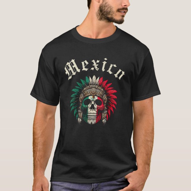 T-shirt Mexique Aztèque  (Devant)