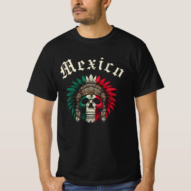 T-shirt Mexique Aztèque  (Devant)