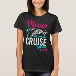T-shirt Mexique Croisière 2025 Groupe Famille Amis Vacatio