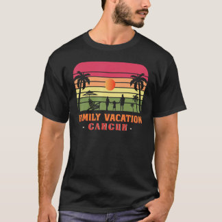 T-shirt Mexique Croisière Vacances Tee Famille Vacances Ma