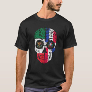 T-shirt Mexique Drapeau dominicain Mexique République Domi