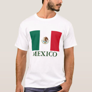 T-shirt Mexique Drapeau Mens