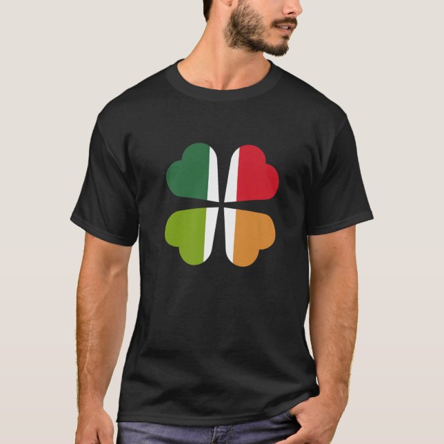 T-shirt Mexique Drapeau mexicain Flag Saint-Patricks (Devant)