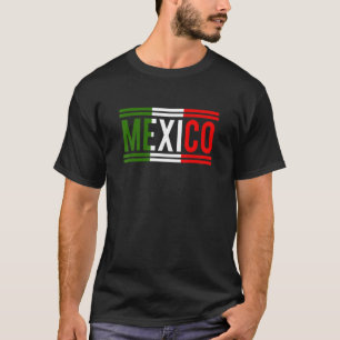 T-shirt Mexique Drapeau Mexicain Football