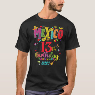 T-shirt Mexique Fiesta 50e Anniversaire Matching Group 7