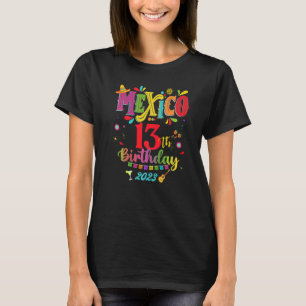 T-shirt Mexique Fiesta 50e Anniversaire Matching Group 7