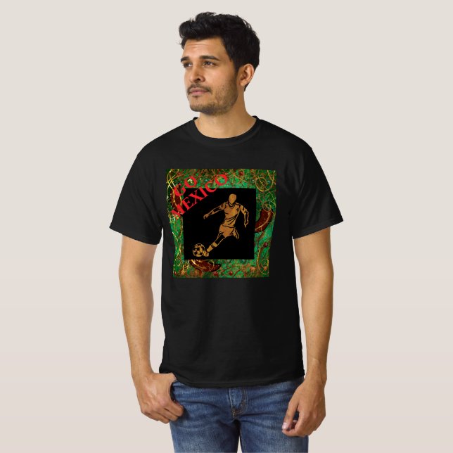 T-SHIRT MEXIQUE  FOOTBALL  (Devant entier)