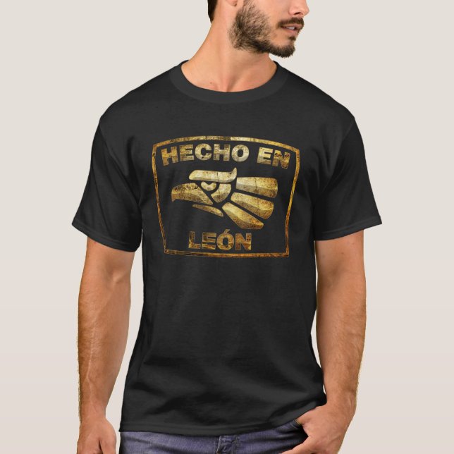 T-shirt Mexique Hecho En Leon Camisas (Devant)