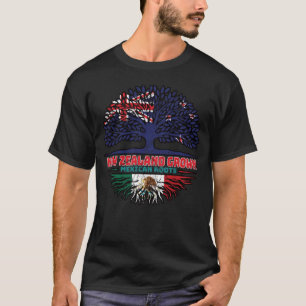 T-shirt Mexique Mexique Nouvelle-Zélande Nouvelle-Zélande