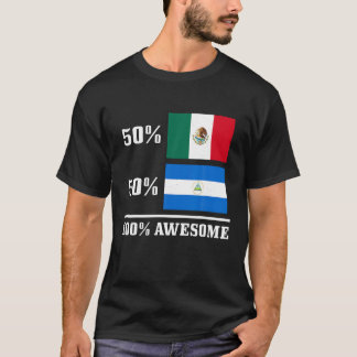 T-shirt Mexique Nicaragua Mexique Nicaragua Drapeau Fierté