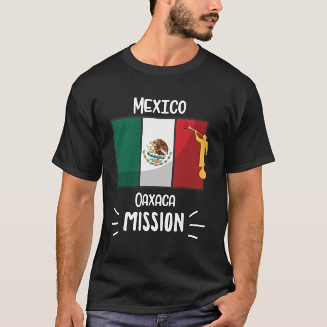 T-shirt Mexique Oaxaca Mormon LDS Mission Missionnaire (Devant)