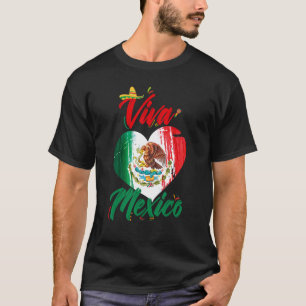T-shirt Mexique Pride Independence Day 2022 Drapeau mexica