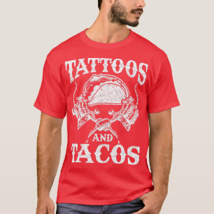 T-shirt Mexique Tacos de cuisine Mexique Tatouage Artiste