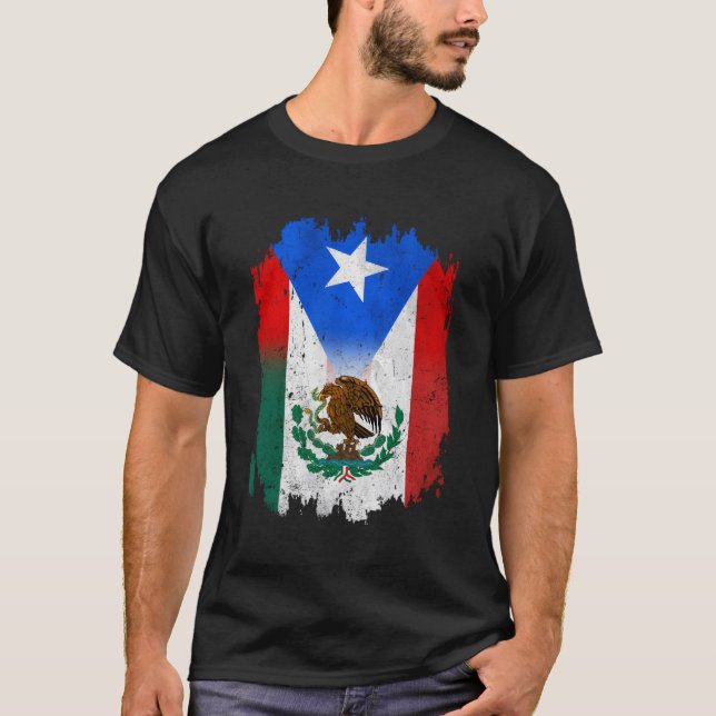 T-shirt Mexirican Mexico (Devant)
