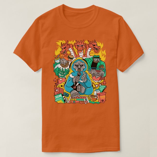 T-shirt mf doom (Design devant)