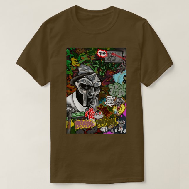 T-shirt mf doom (Design devant)