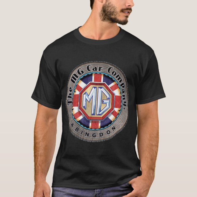 T-shirt mg voitures abingdon england (Devant)