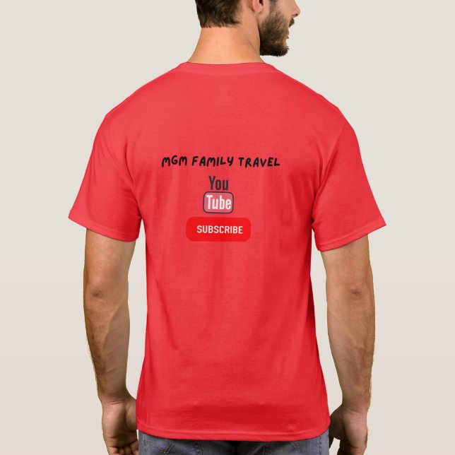 T-shirt MGM Family Travel (Dos)